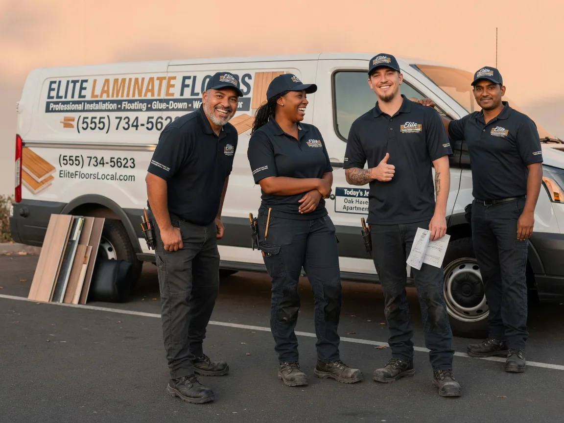 Laminate flooring installation company in Glasston, ND
